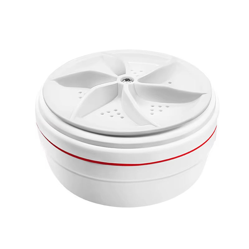 Portable Mini Turbo Washer USB Powered Cleaning Washing Machine for Underwear Socks Mini Ultrasonic Turbo Washer for Home Travel