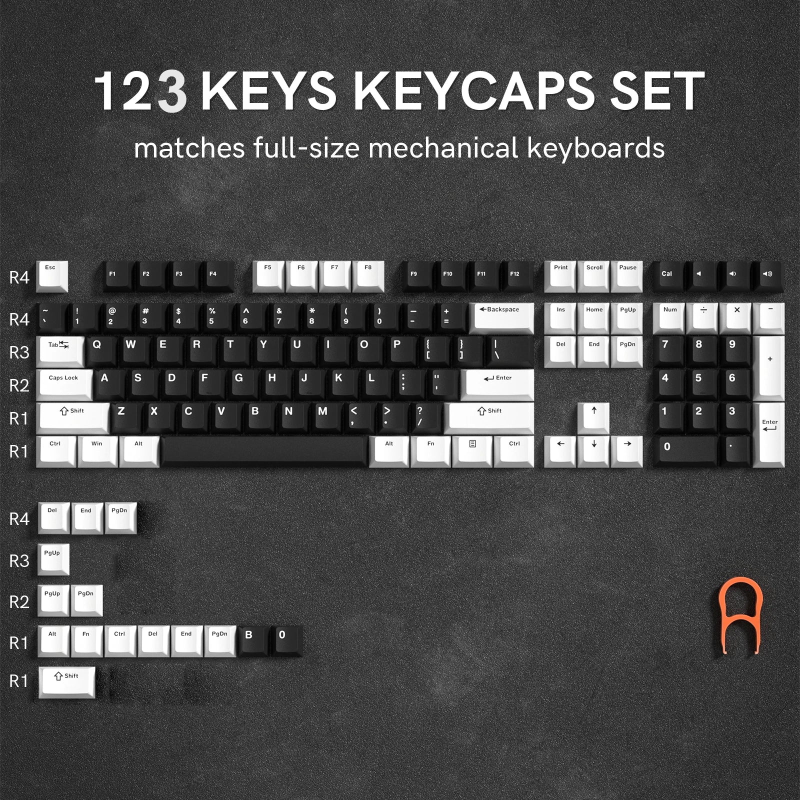 138 Keys Retro Brown Gray PBT Keycap Double Shot Cherry Profile Key Caps for Cherry MX Switches Mechanical Gamer Keyboard
